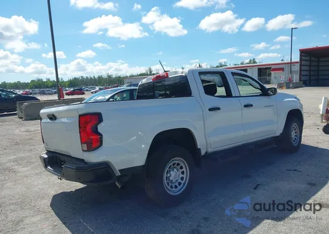 2025 Chevrolet Colorado 2Wd Wt z USA, uszkodzony, nr VIN 1GCPSBEK7S1189144